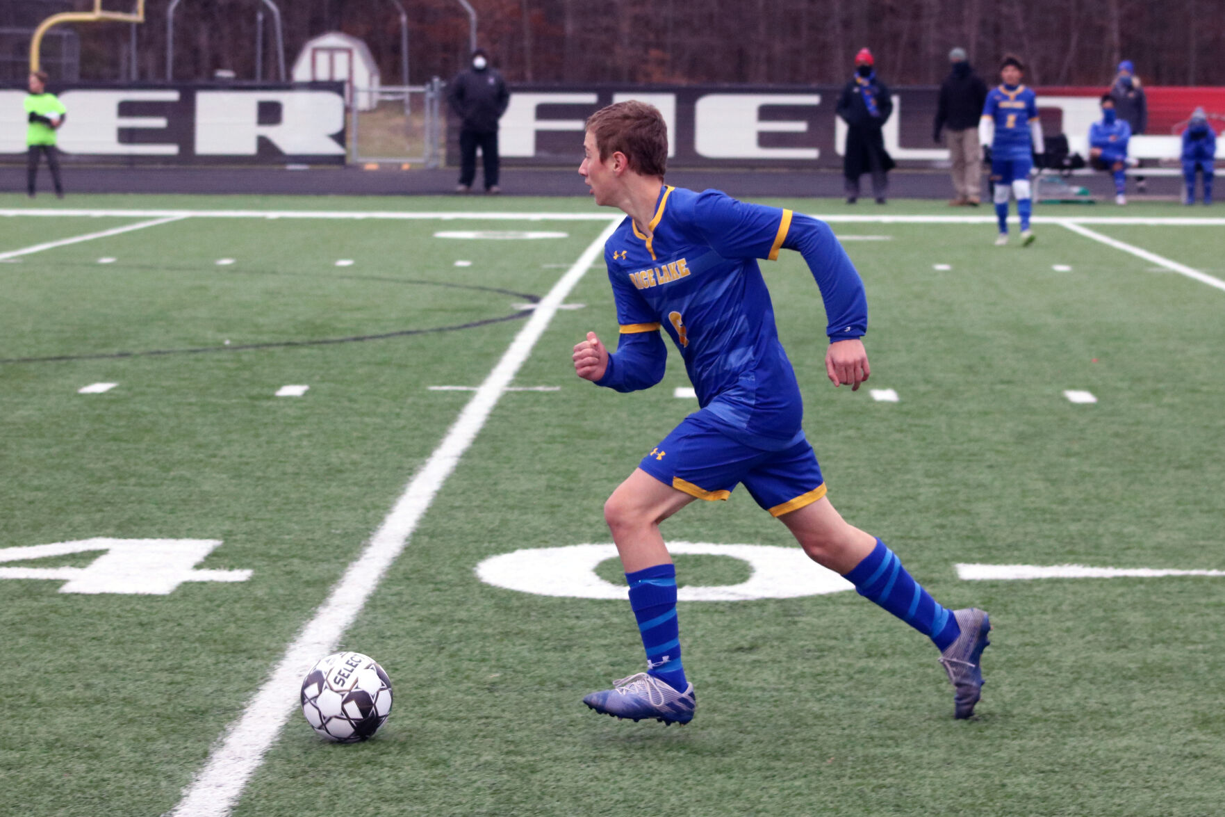 Rice Lake boys soccer Division 2 sectionals vs. Medford 10-31-20